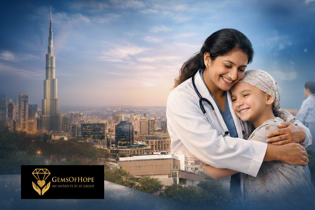 Ashish Vijay philanthropy initiatives advancing cancer research philanthropy in Dubai and the UAE